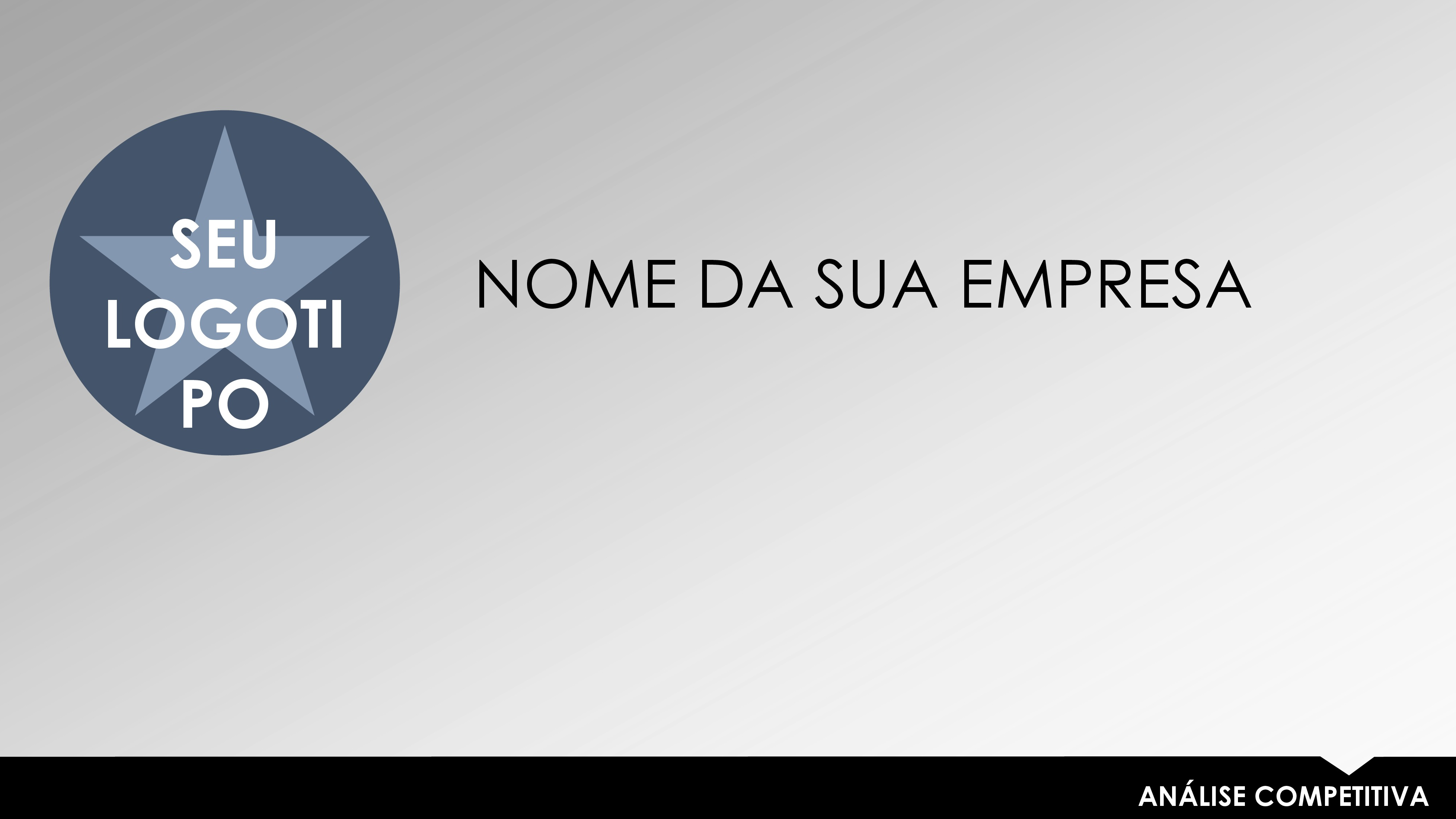 Apresentação de análise competitiva