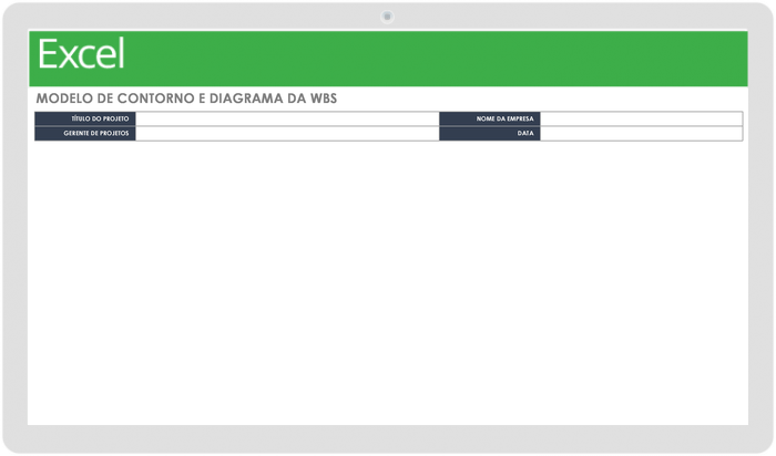  Esquema WBS e Modelo de Diagrama